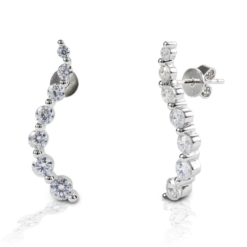 Kelly Herd Journey Earrings - Sterling Silver One
