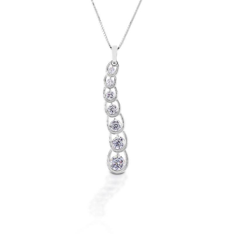Kelly Herd Horseshoe Journey Necklace - Sterling S