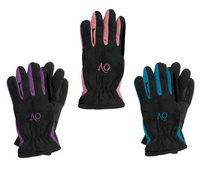 Ovation Kids Polar Suede Fleece Gloves SM Pink