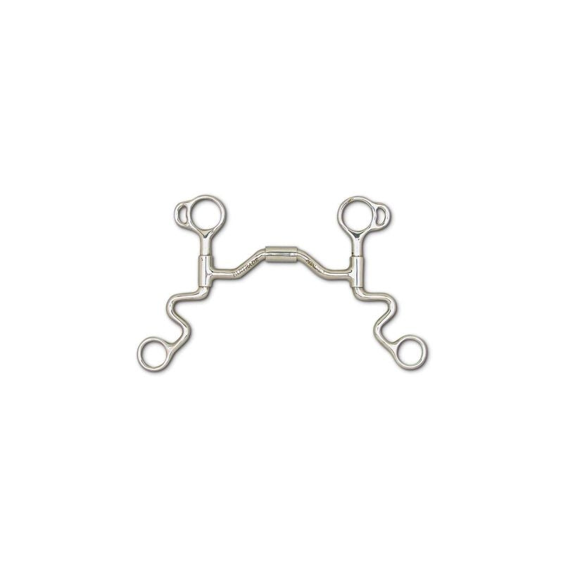 Loose Jaw S-Shank MedWide Port Swivel Mouthpiece 5