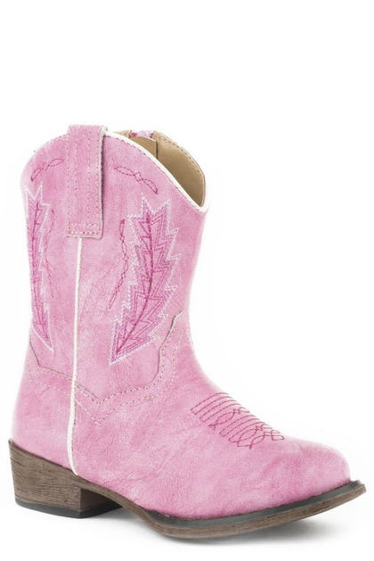 Roper Toddler Taylor Boots 5 Fuchsia