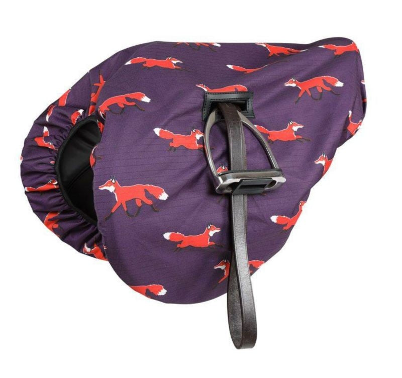 Shires Waterproof Ride On Saddle Cover One Size Pl