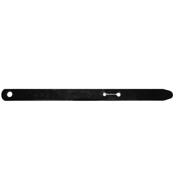 Jacks Synthetic 1 Slot Head Pole Strap Black