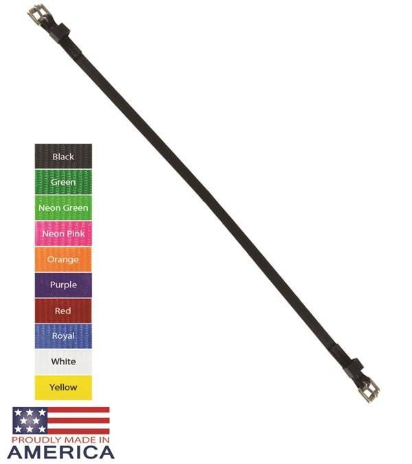 Feather-Weight Synthetic Throat Latch One Size Bla