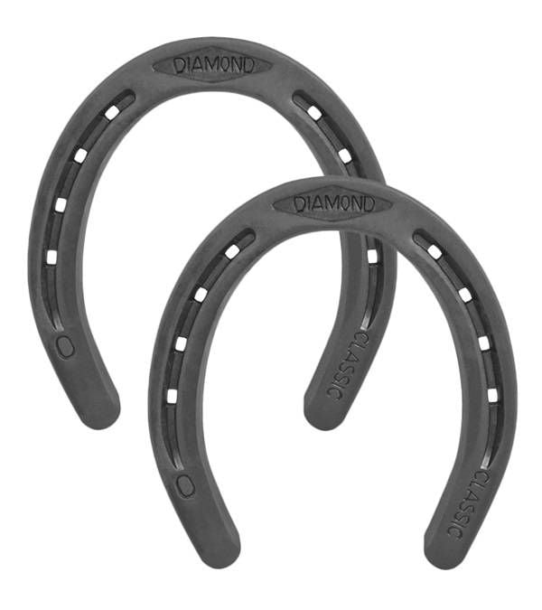 Diamond Classic Plain Horseshoes - Sold in Pairs S