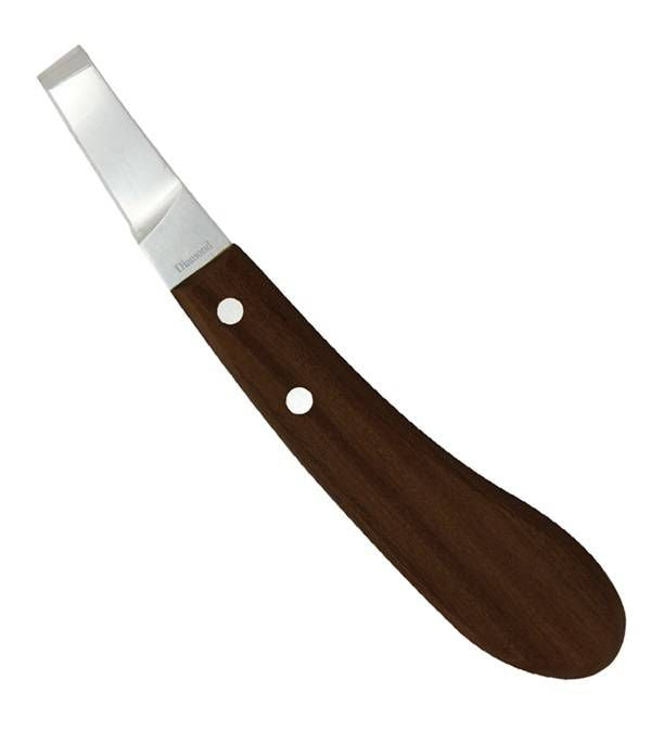 Diamond Wide Blade Hoof Knife Right