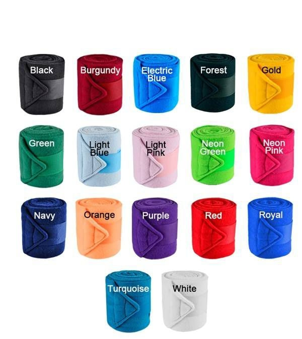 Jacks Polo Bandages 4 3/4" x 9' Black