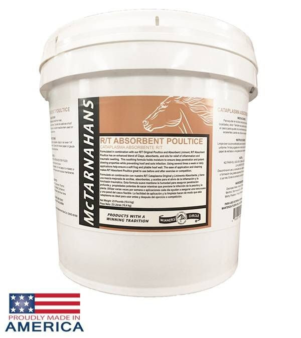 McTarnahans R/T Absorbent Poultice 23 lbs