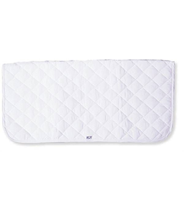 Jacks Baby Square Quilted Pad 30" X 30" White