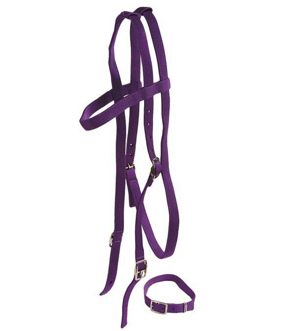 Jacks Thoroughbred Race Bridle 3/4" Black