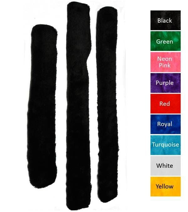 Jacks Yoke Cover Set 3 Piece Set Black