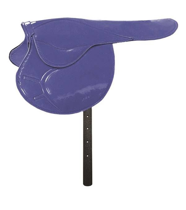 Jacks Clarino Thoroughbred Jockey Saddle 14 oz Bla