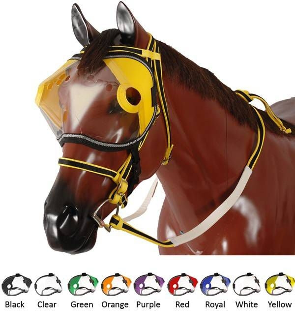 Provisor Equine Equivizor Racing Vizor Full Purple