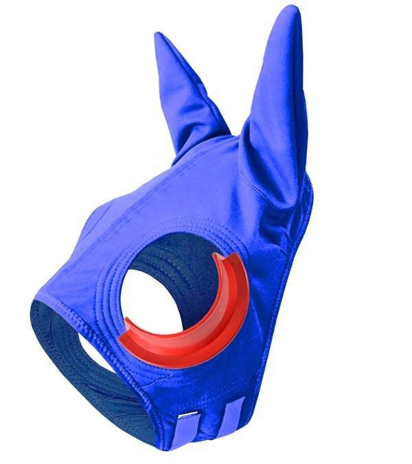 Jacks Double Knit Blinker Hood with Ears and Vinyl
