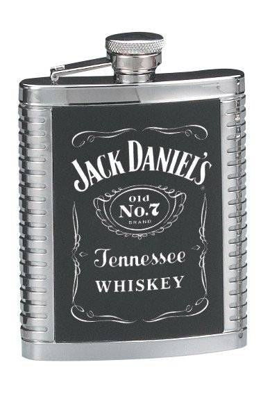 Jack Daniel's Bottle Label Stainless Steel Flask 5
