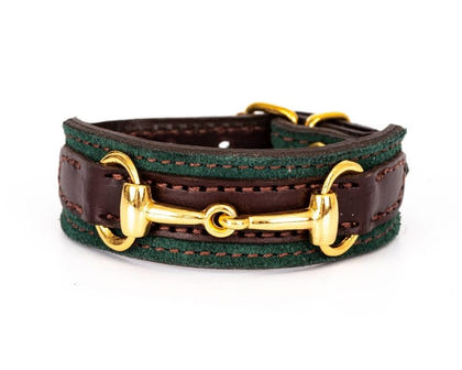 Perris Padded Bit Leather Bracelet