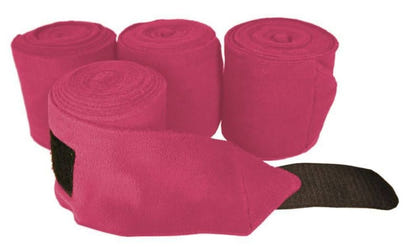 Gatsby Sure-Fit Fleece Polo Wraps 5" x 9' Rose
