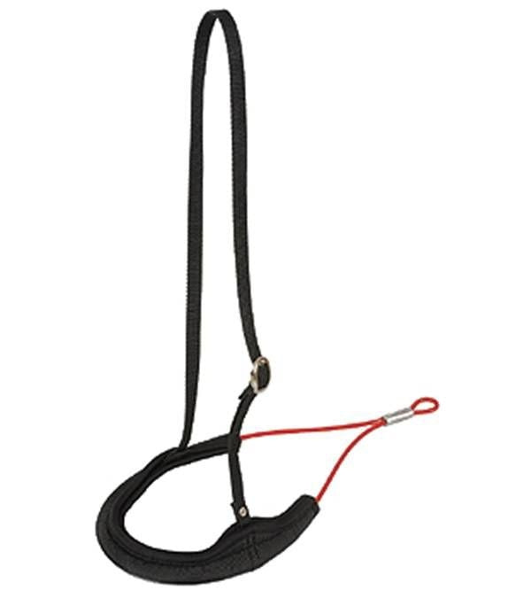 Jacks Cable Bosal with 3/16" Steel Cable Black