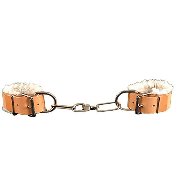 Jacks Deluxe Leather Chain Hobble Tan