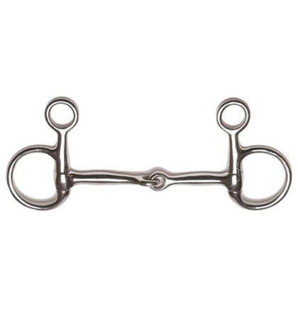 Jacks Baucher Training Snaffle Bit 5" Stainless St
