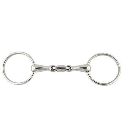 Jacks Horizontal Elliptical Loose Ring Snaffle Bit