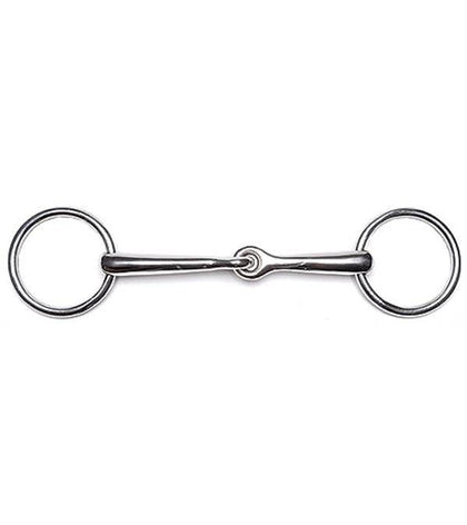 Jacks Loose 55mm Ring Snaffle Bit 5" Stainless Ste