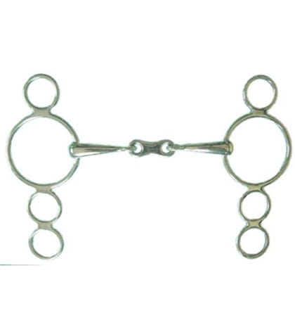 Jacks French Double Jointed 3-Ring Elevator Bit 5"