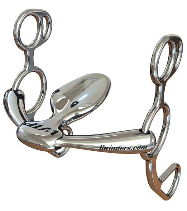WTP (Winning Tongue Plate) Western Bit with Extend