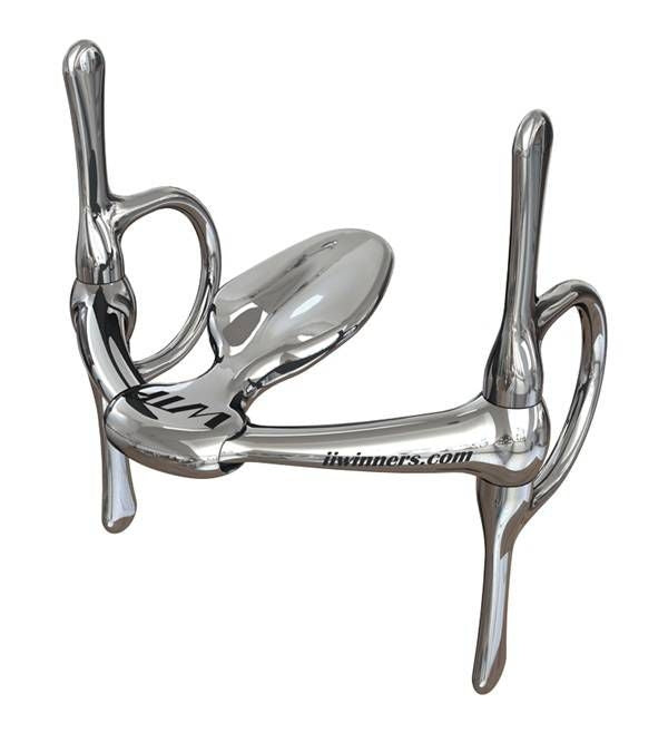WTP (Winning Tongue Plate) Full Cheek Bit with Ext