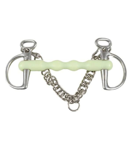 Jacks Apple Flexible Shaped Mouth Bit 5" Stainless