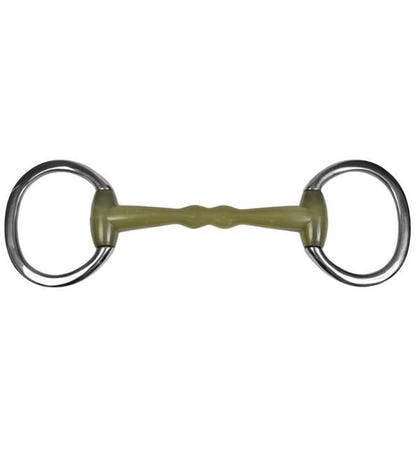 Jacks Apple Flexible Shaped Eggbutt Snaffle Bit 5"
