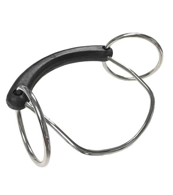 Jacks Rubber Billy Haughton Bit 5" Stainless Steel