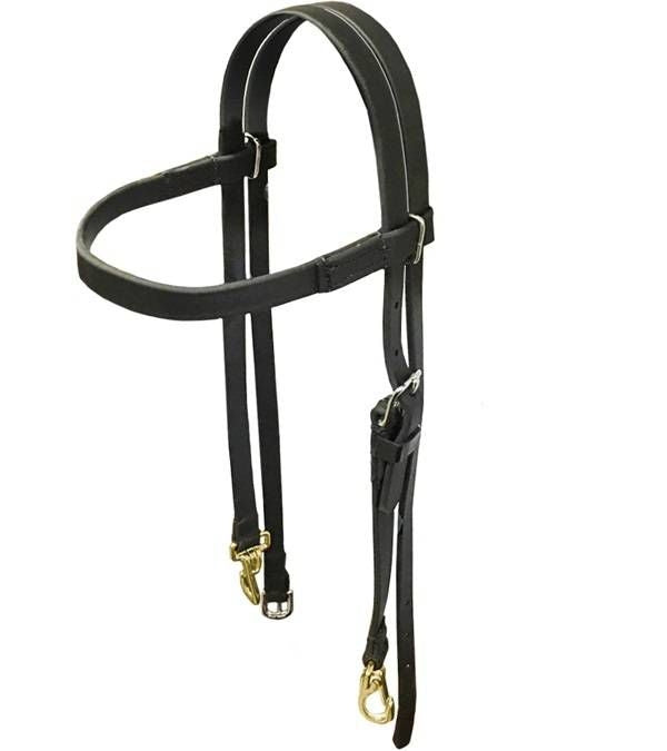 Jacks Beta Training Headstall Black