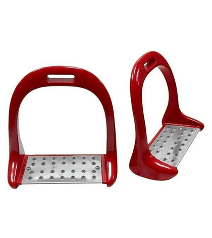 Jacks Aluminum Stirrups 4-3/4" Sold in Pairs Black