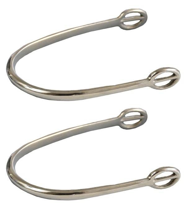 Jacks Ladies Dummy Spurs Sold in Pairs Stainless S