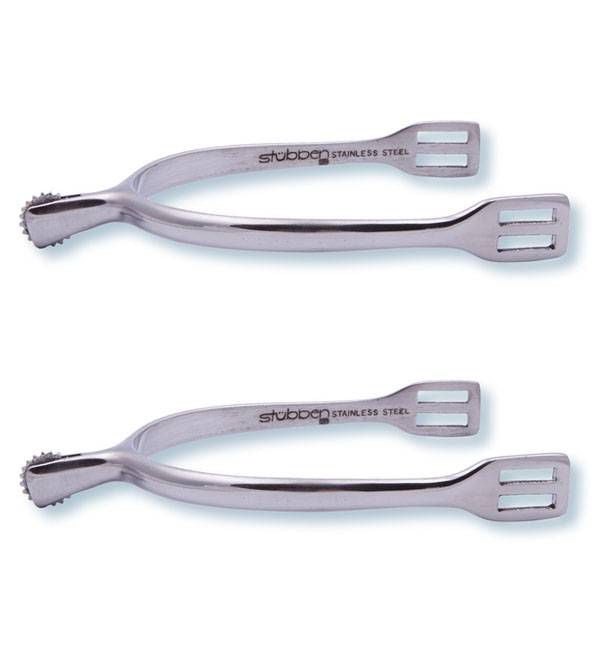 Stubben Mens German Spurs With Toothed Rowel 20mm