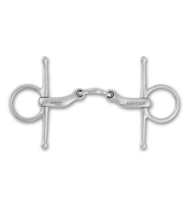 Stubben Steeltec Anatomic Pony Full Cheek Snaffle
