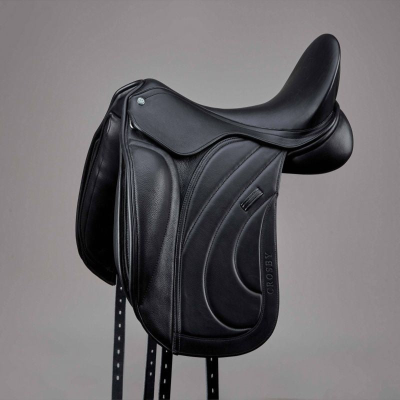 Crosby Dressage Adjustable Knee Block Saddle 18" B