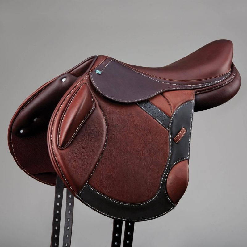 Crosby Monoflap Covered Leather Event Saddle 17" D