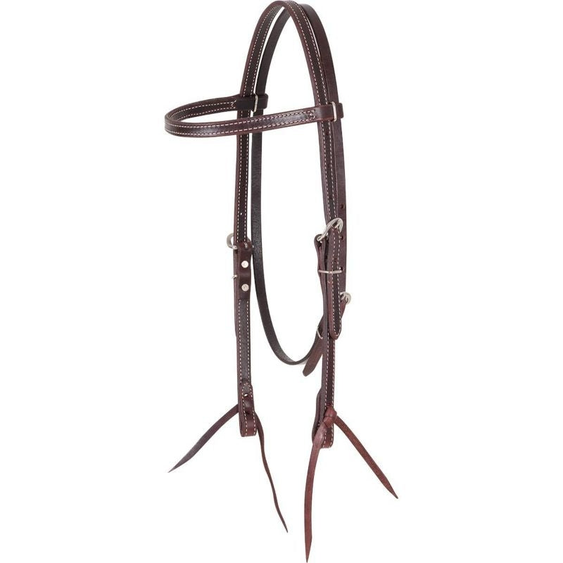 Martin Saddlery Doubled and Stitched Headstall 5/8