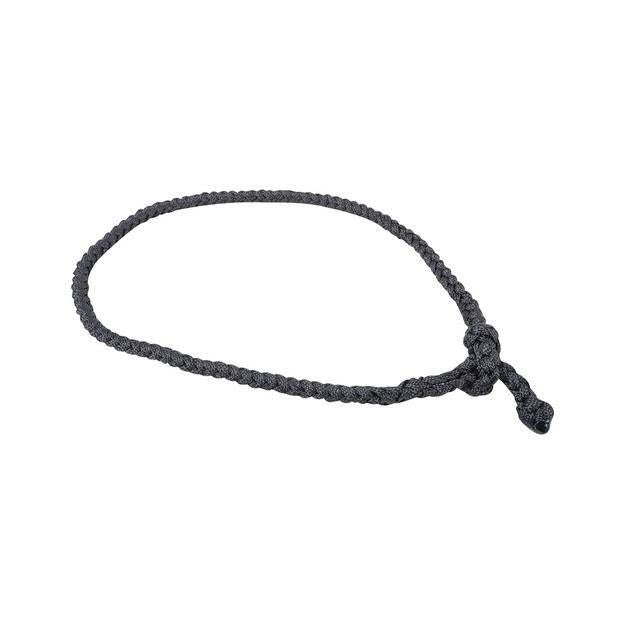 Rattler Calf Roping Neck Rope with Quick Tie Black