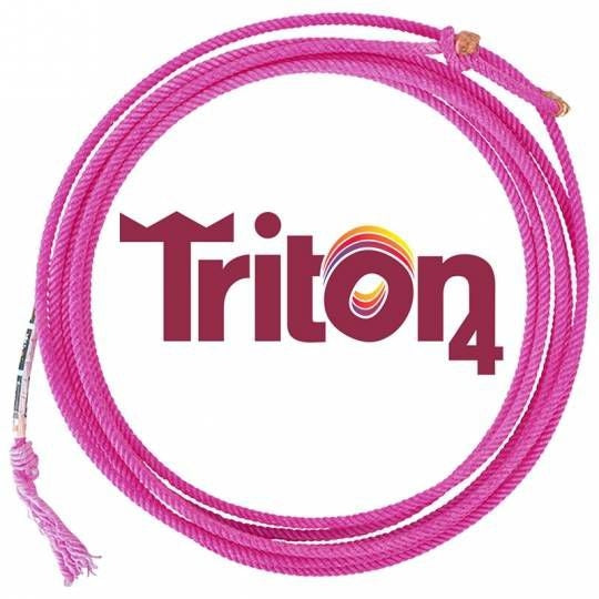 Rattler Triton4 Team Rope - 30 Ft Medium-Soft Pink