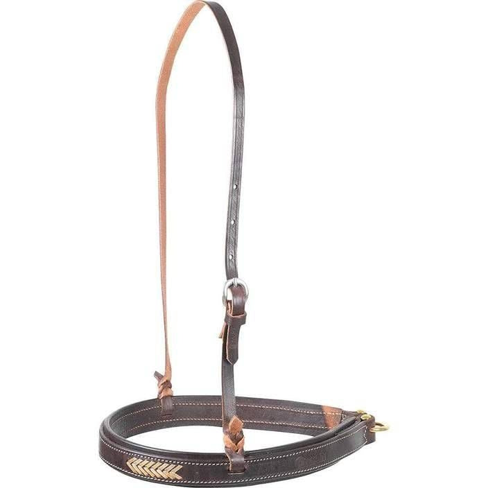 Martin Saddlery Rawhide Laced Noseband Chocolate
