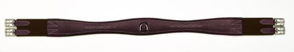 Aramas Fancy Stitched Overlay Girth 50 Chocolate
