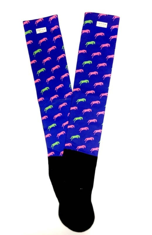 Lettia Collection Padded Boot Socks Adult Preppy J