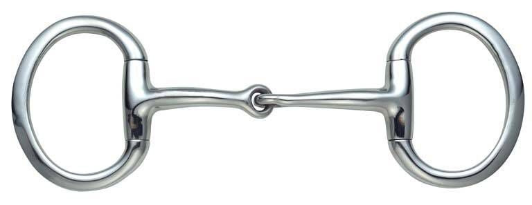 Shires Standard Curved Mouth Eggbutt Bit