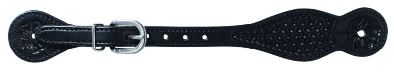 Professionals Choice Mens Mesa Spur Straps Black