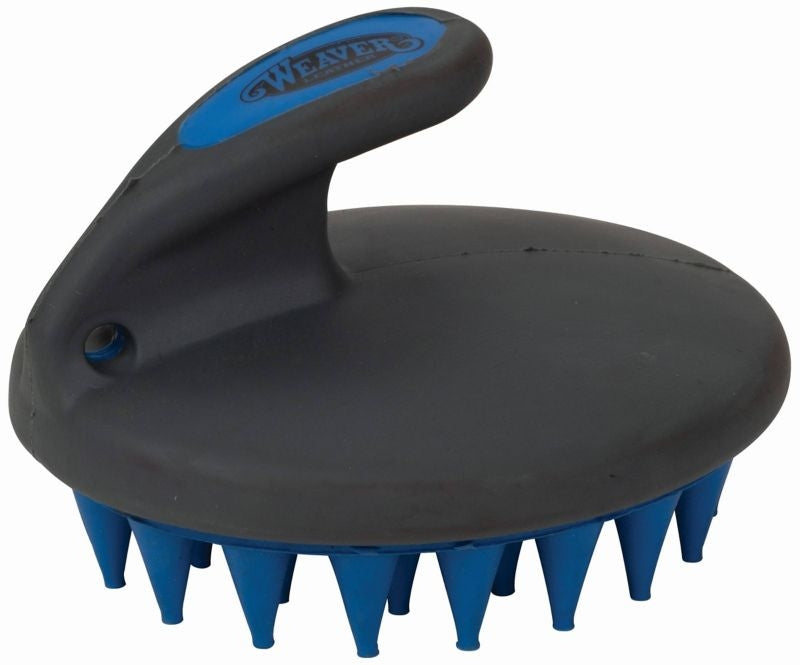Weaver Palm-held Coarse Curry with Lg Rubber Bristle