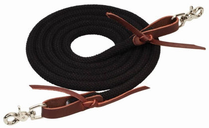 Weaver EcoLuxe Bamboo Round Trail Reins 10Ft