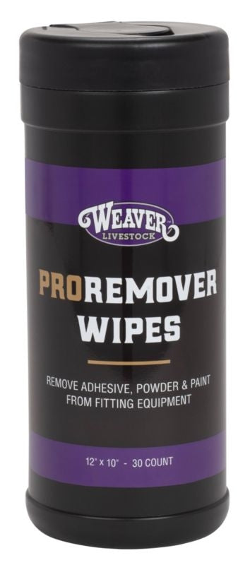 Weaver Livestock Proremover Wipes 30 Wipes